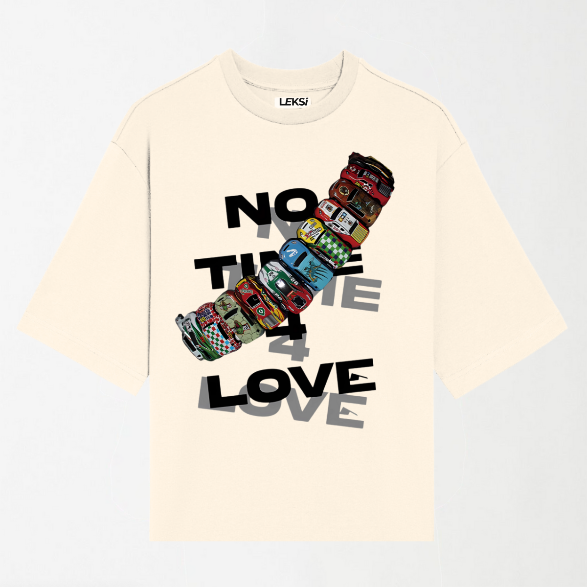No Time 4 Love Slogan - Round Neck Unisex T Shirt