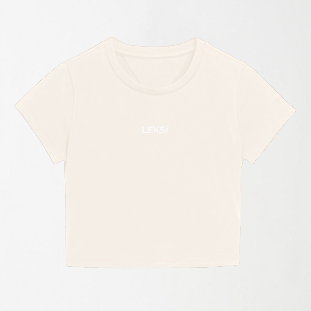 Redefined Essential Off White Cropped Top