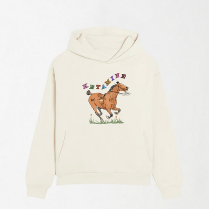 Orange Pony - Graphic Hoodie