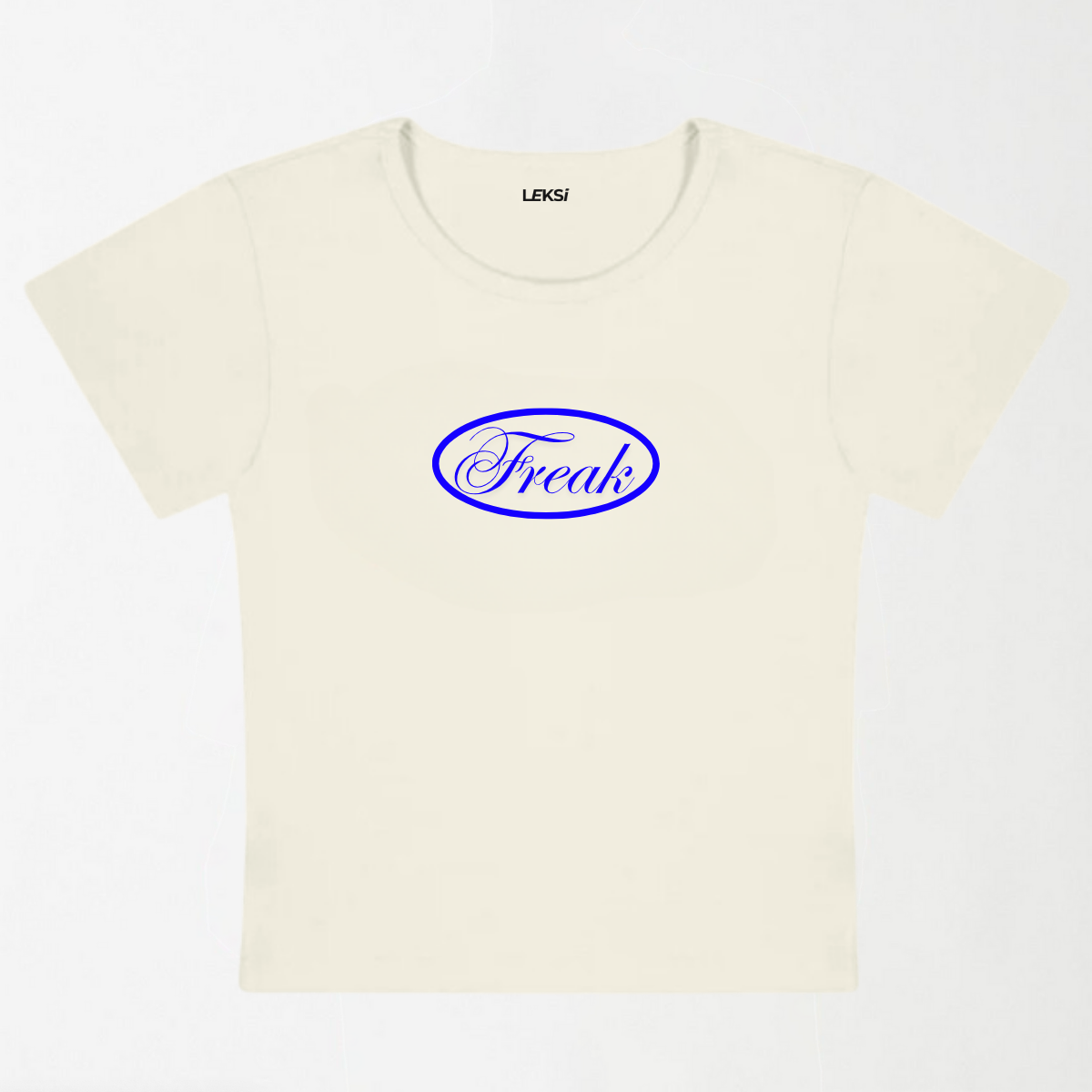 Oval Freak Y2K Baby Tee