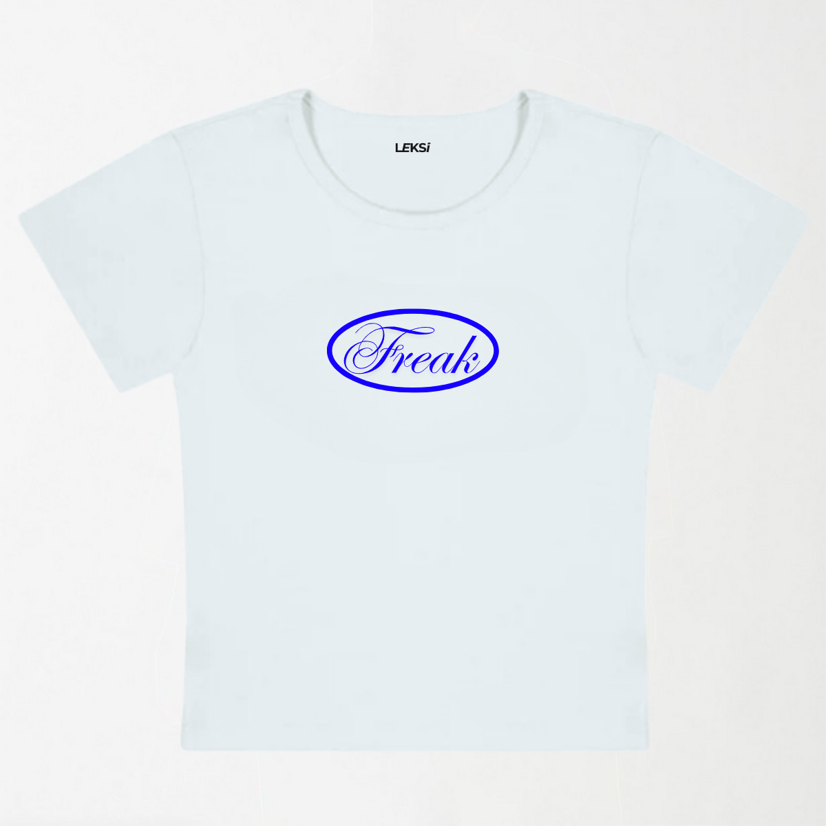 Oval Freak Y2K Baby Tee