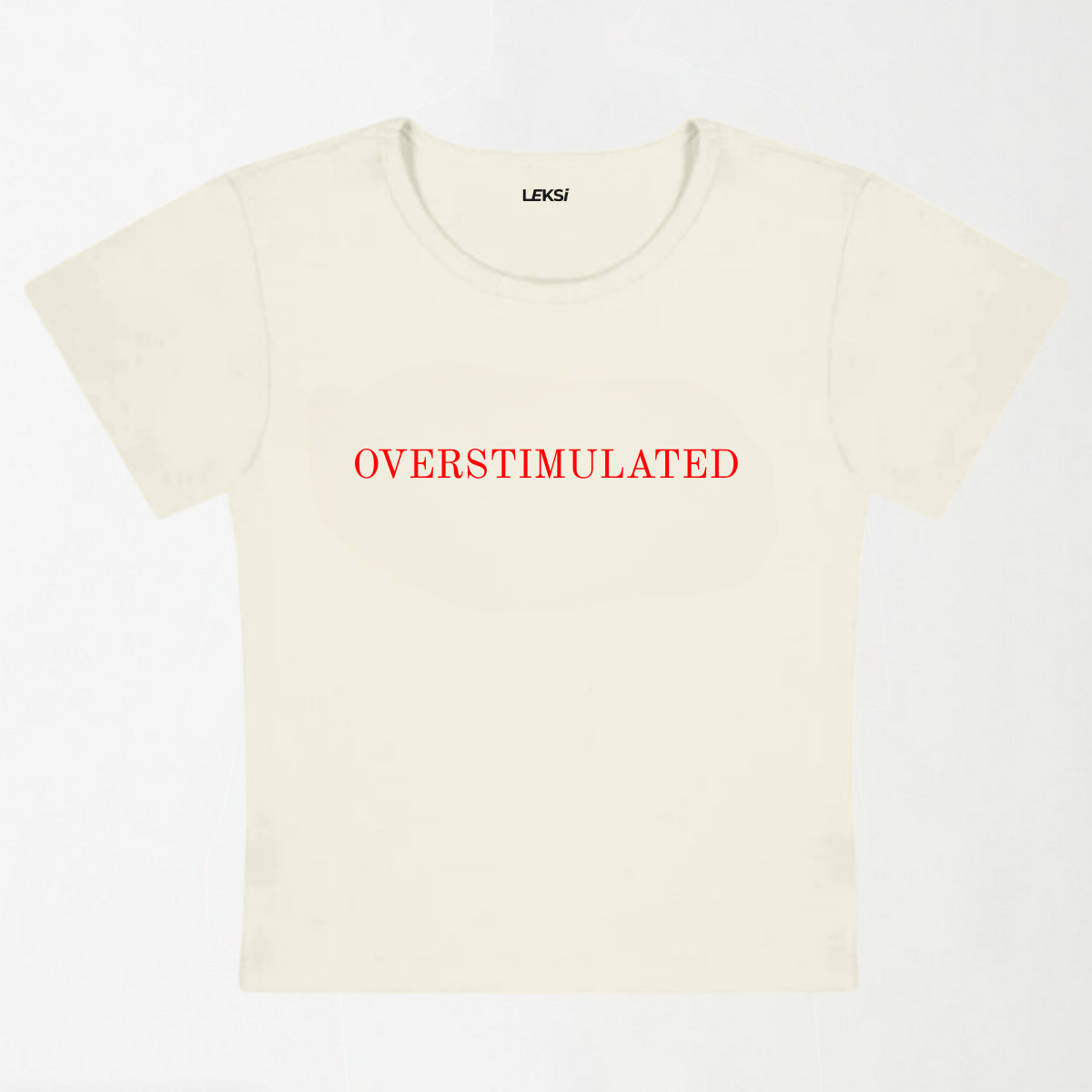 Overstimulated Y2K Baby Tee