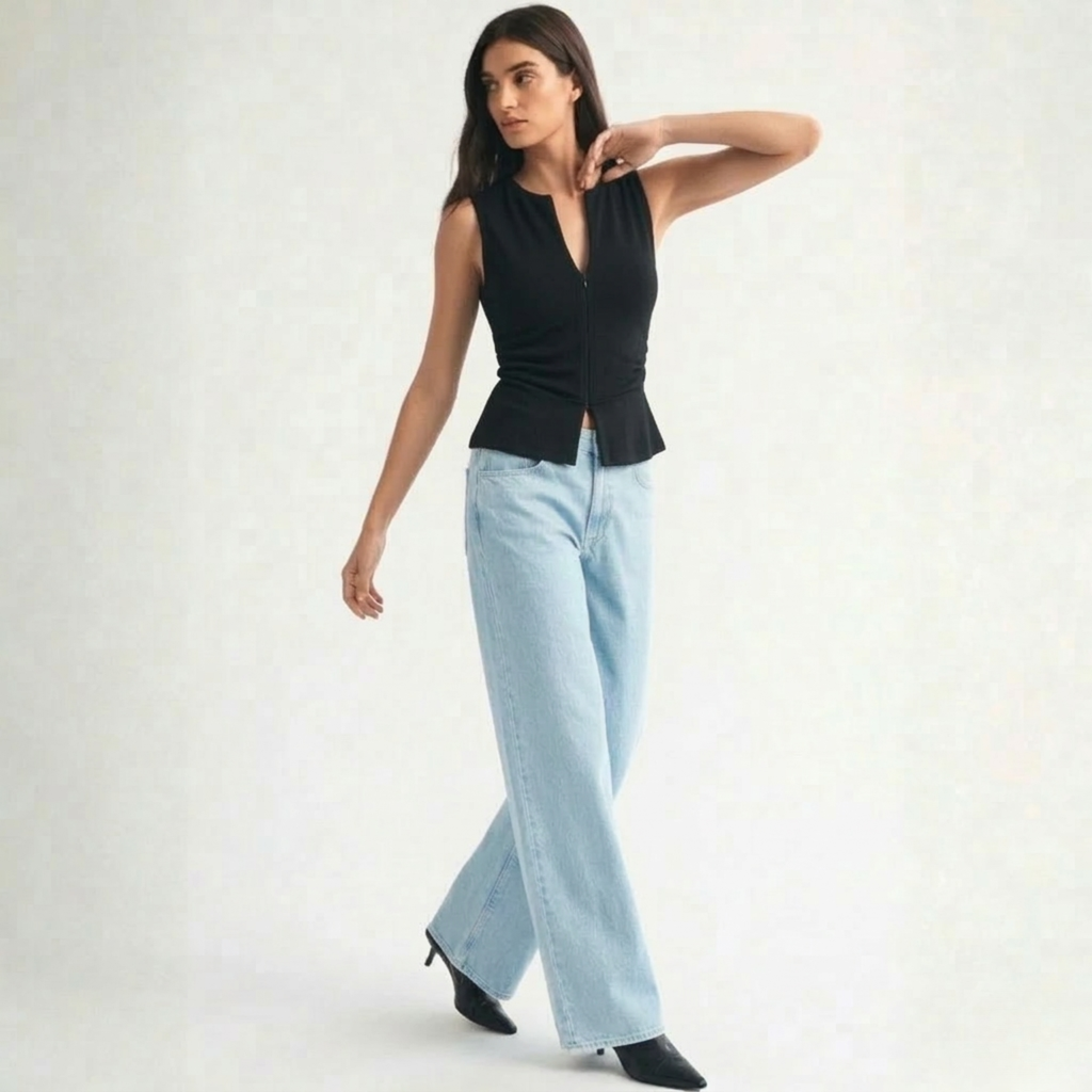 The Midnight Interlock Top