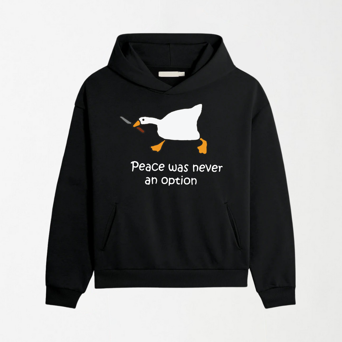 Peace Was Never An Option - Graphic Hoodie