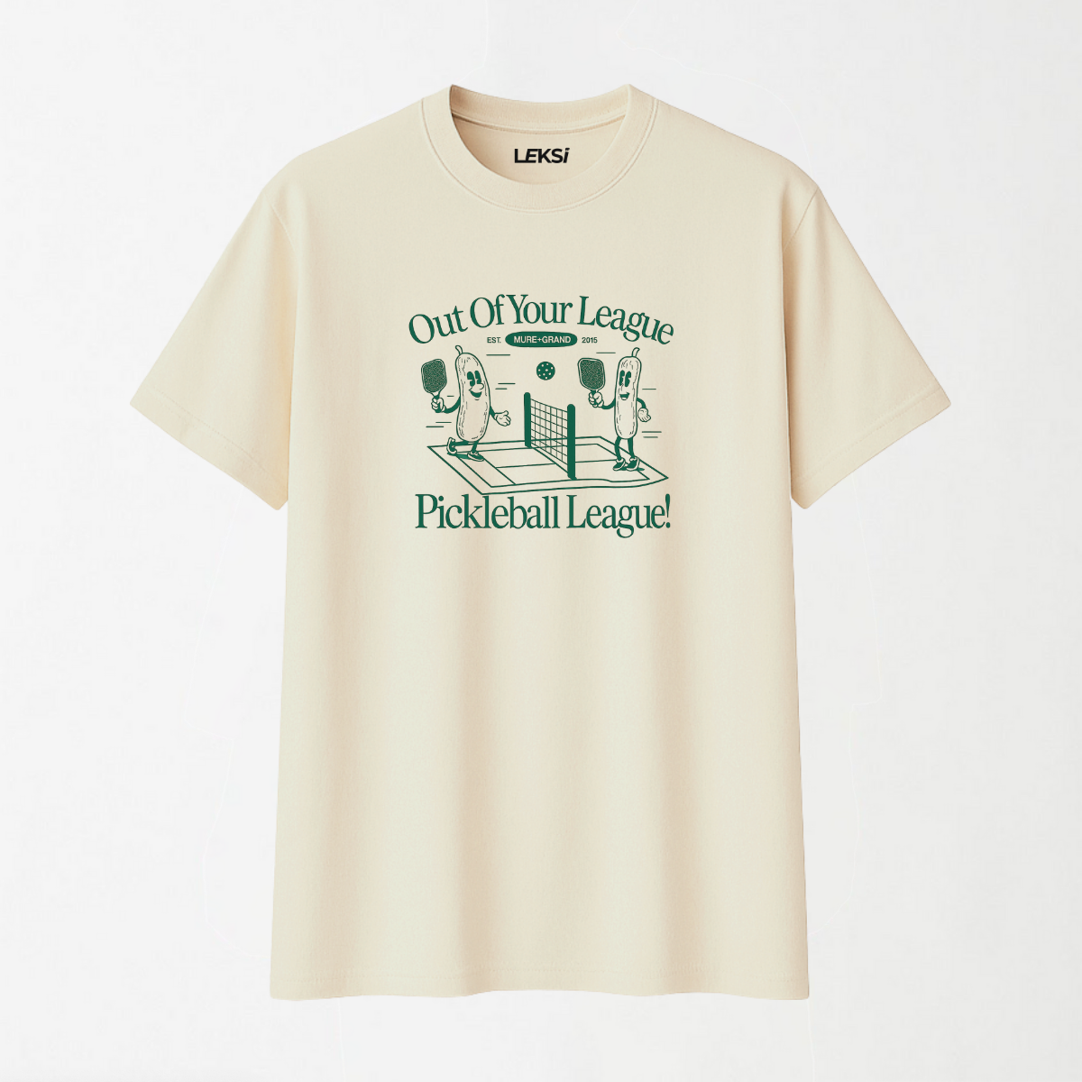 Pickleball League - Round Neck Unisex T Shirt