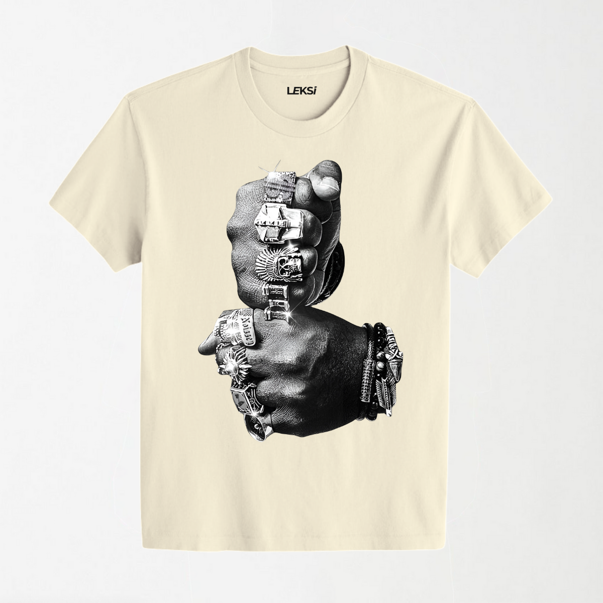 Power Hand - Round Neck Unisex T Shirt