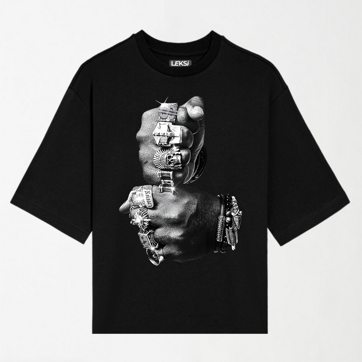 Power Hand - Round Neck Unisex T Shirt