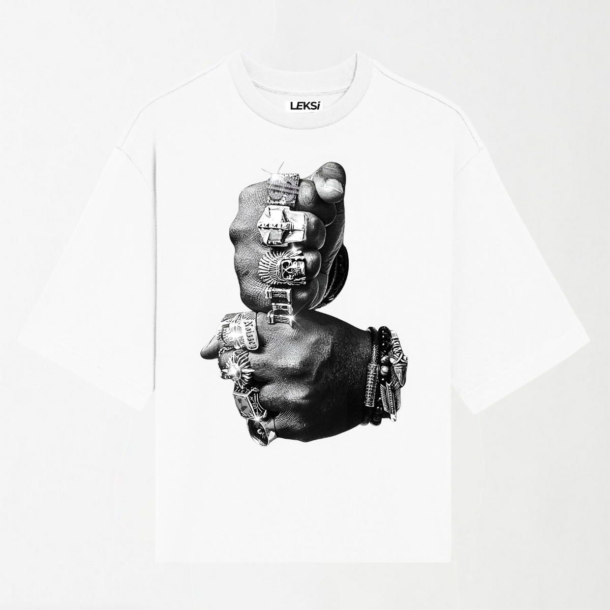 Power Hand - Round Neck Unisex T Shirt