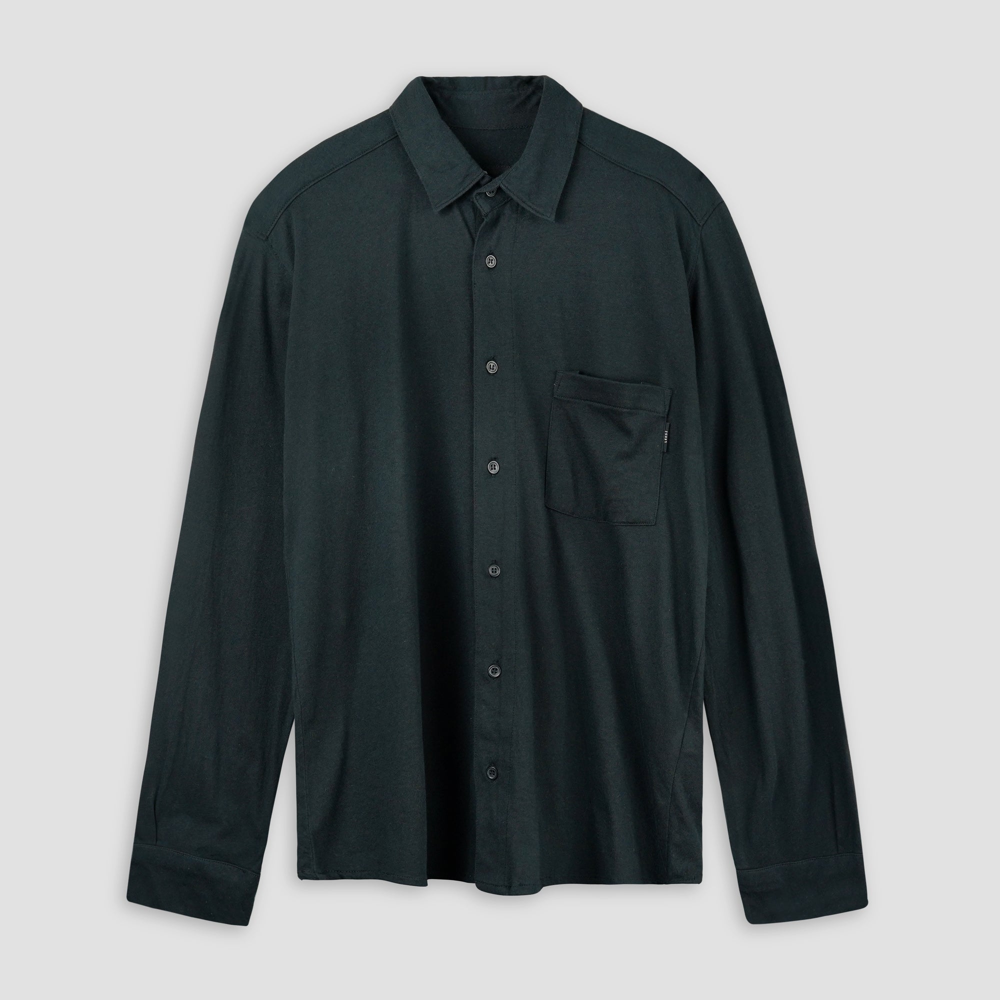 Raven Black Button Down