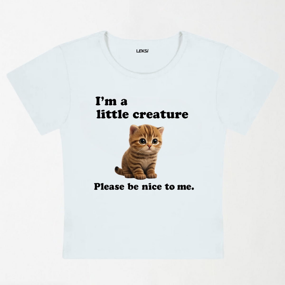 Sensitive Little Creature Y2K Baby Tee
