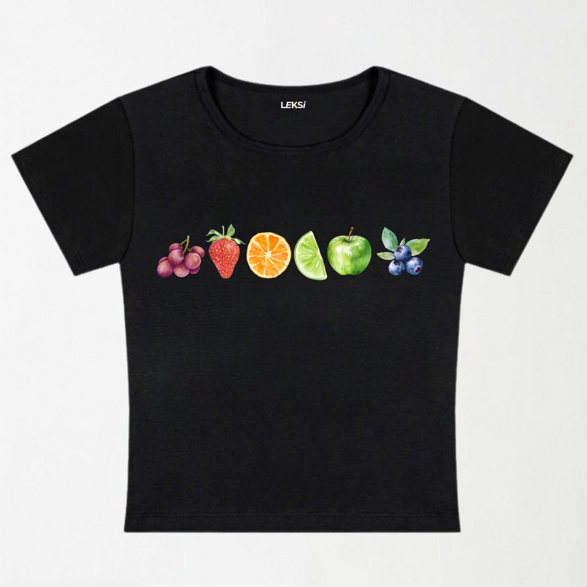 Six Fruties Y2K Baby Tee