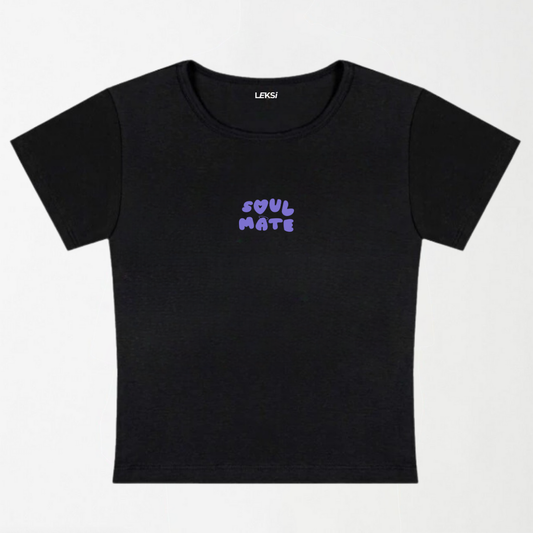 Soul Mate Y2K Baby Tee