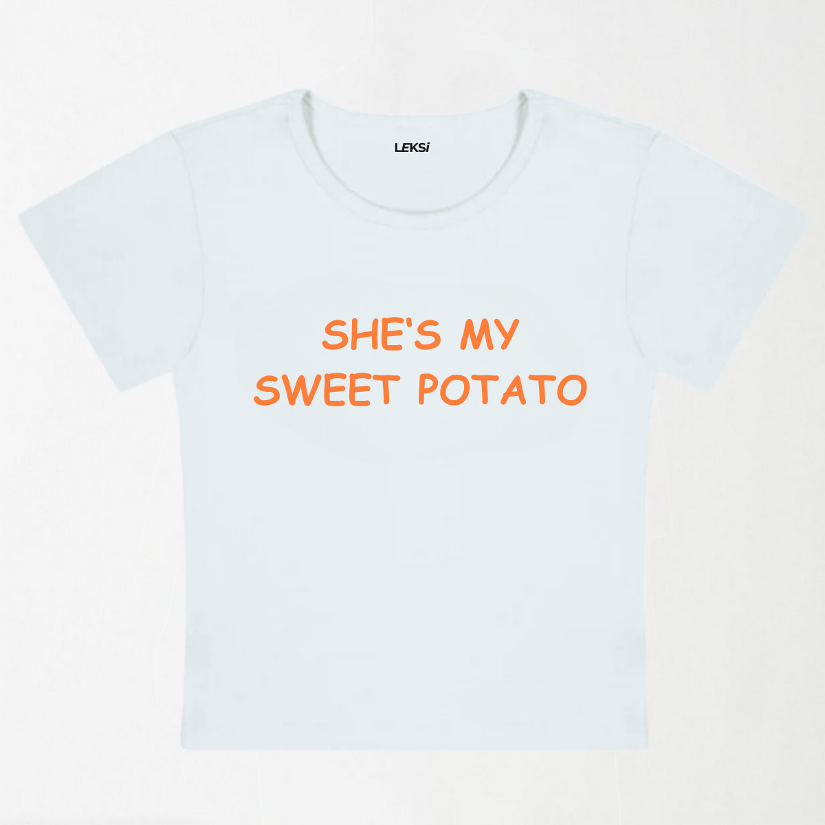 Sweet Potato Y2K Baby Tee