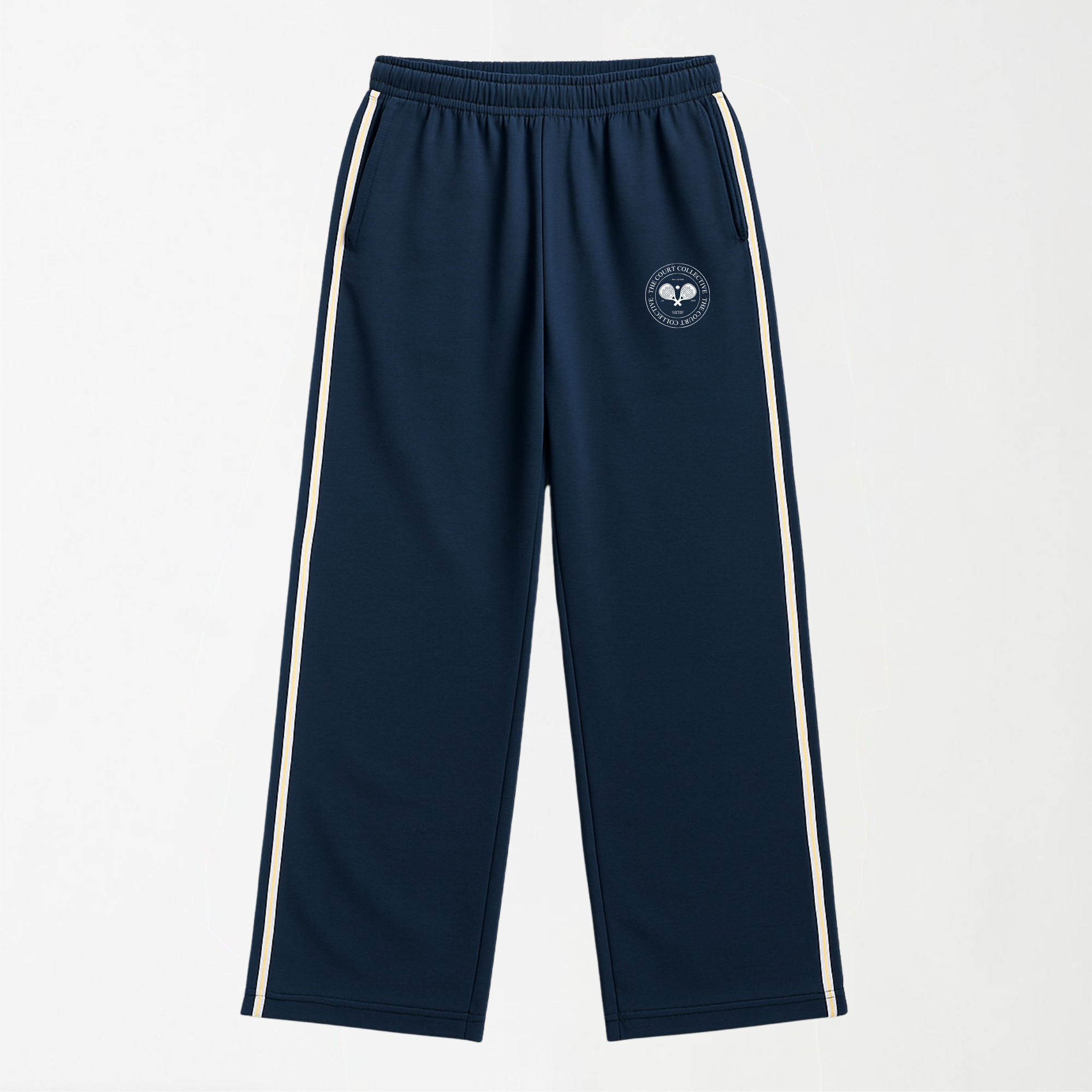 Midnight Rally Navy Straight Leg Unisex Pants