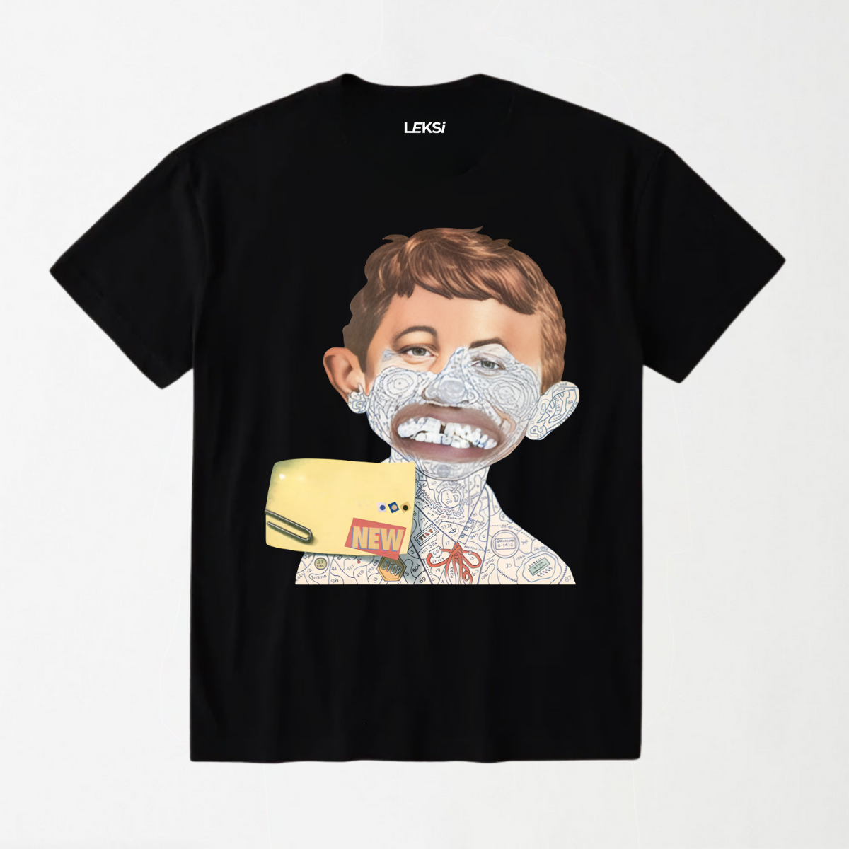 Tag Art Bad Boy - Round Neck Unisex T Shirt