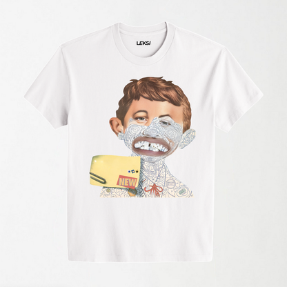 Tag Art Bad Boy - Round Neck Unisex T Shirt