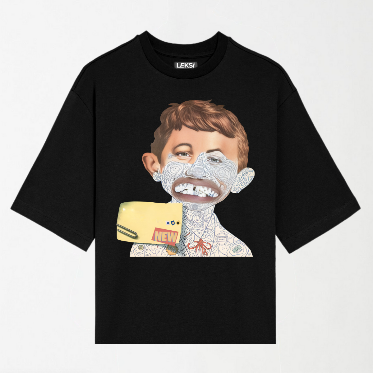Tag Art Bad Boy - Round Neck Unisex T Shirt