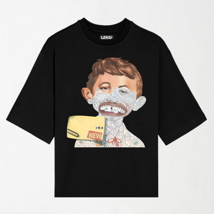 Tag Art Bad Boy - Round Neck Unisex T Shirt