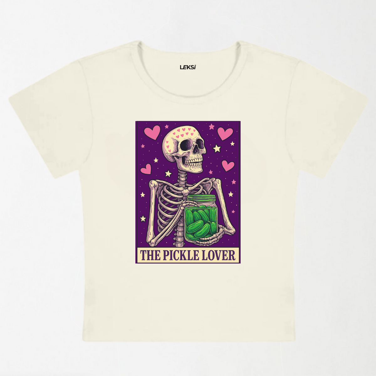 The Pickle Lover Y2K Baby Tee