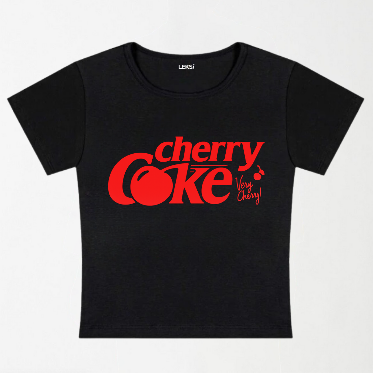 Very Cherry Coke Y2K Baby Tee