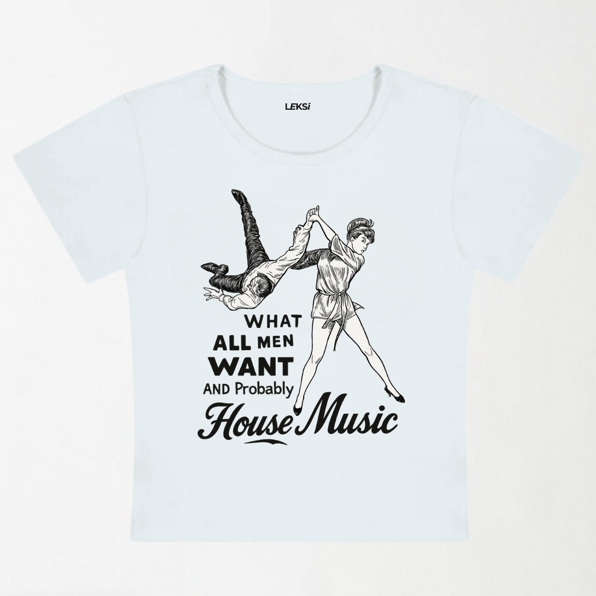 What All Men Want Y2K Baby Tee