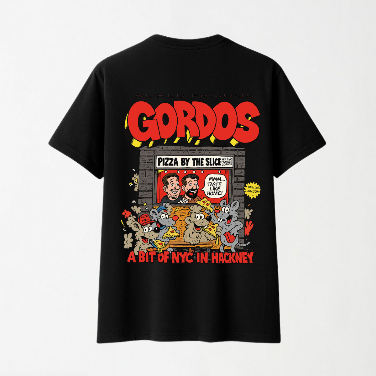 World Famous Gordos - Round Neck Unisex T Shirt