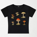 Amanita Muscaria Y2K Baby Tee XXS - Premium Unisex | LEKSI Pakistan