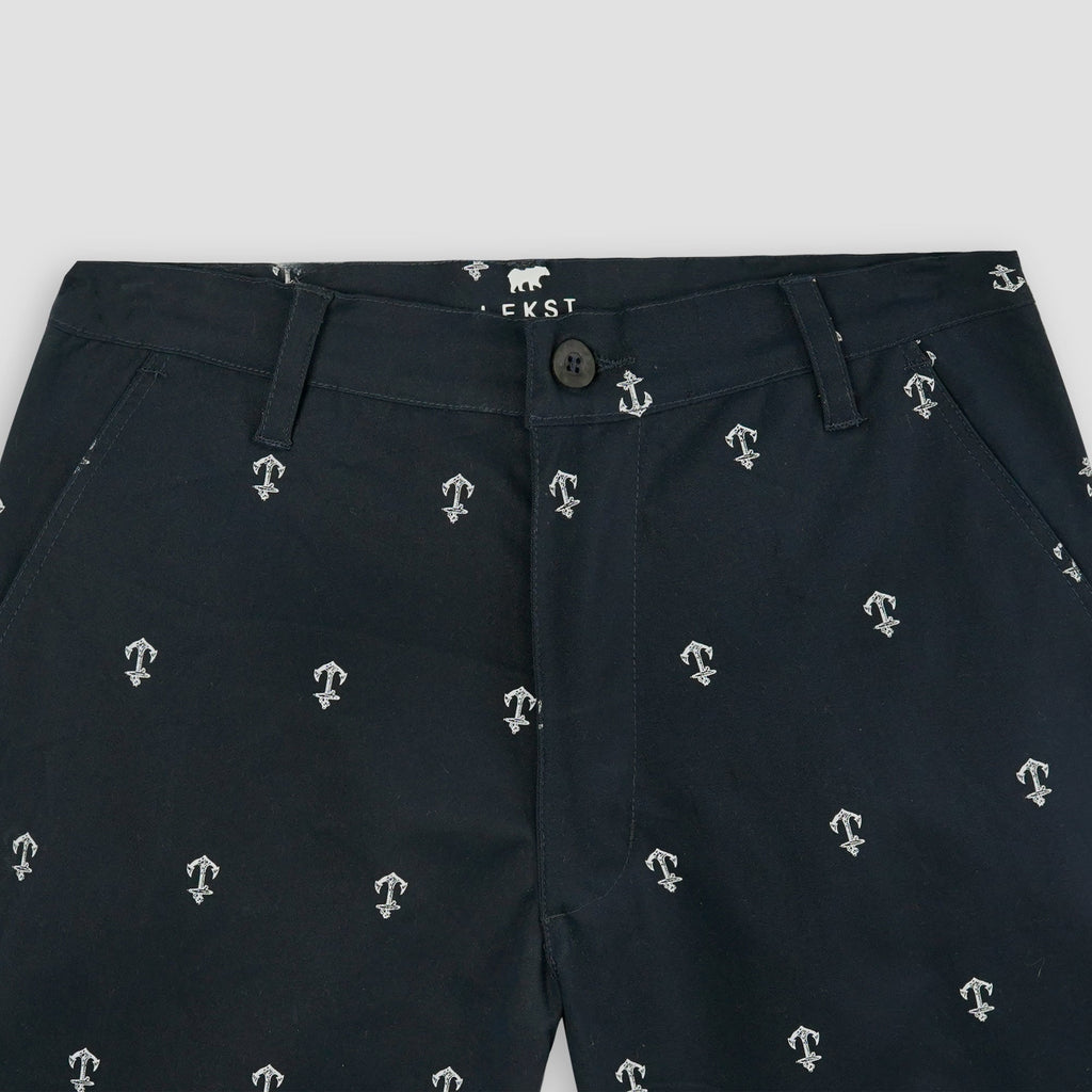 Anchors Navy Men’s Shorts XS - Premium Unisex Men's Shorts | LEKSI Pakistan