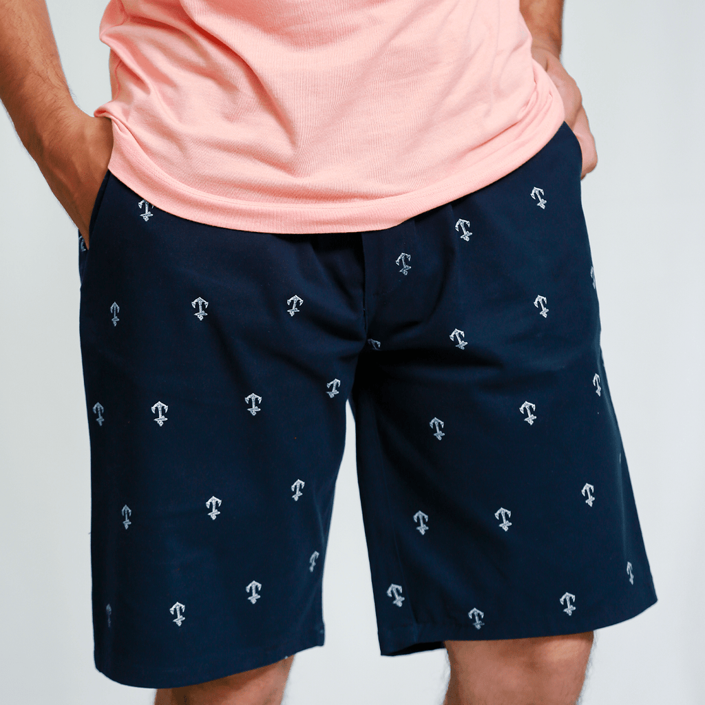 Anchors Navy Men’s Shorts XS - Premium Unisex Men's Shorts | LEKSI Pakistan