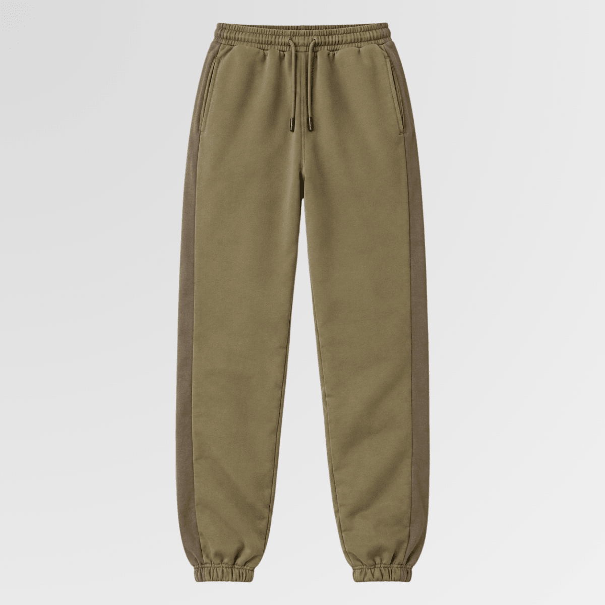 Army Green Unisex Sweatpants - Fleece (Winter-Friendly) XS - Premium Unisex Sweatpants | LEKSI Pakistan