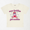 Baddies Got Saddies Cat Y2K Baby Tee XXS - Premium Unisex | LEKSI Pakistan