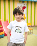 Beep Beep - White Unisex Kids T-Shirt 3 - 6 Months - Premium Unisex | LEKSI Pakistan