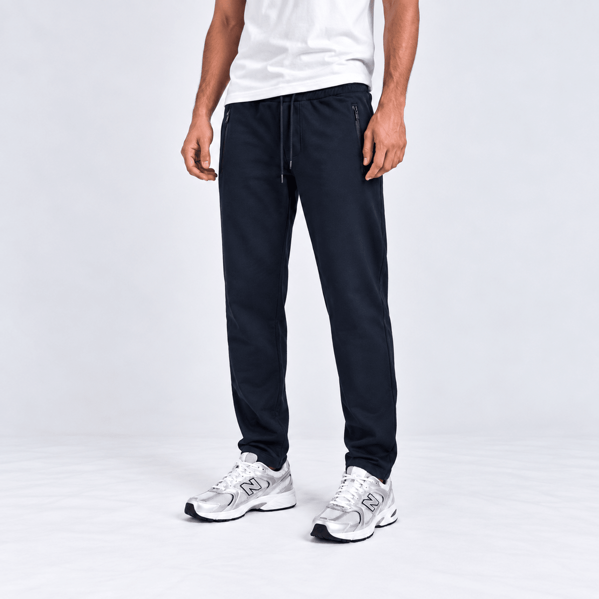 Black Finest Pique Unisex Sweatpants S - Premium Unisex Sweatpants | LEKSI Pakistan