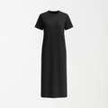 Black T-Shirt Dress S - Premium Unisex | LEKSI Pakistan