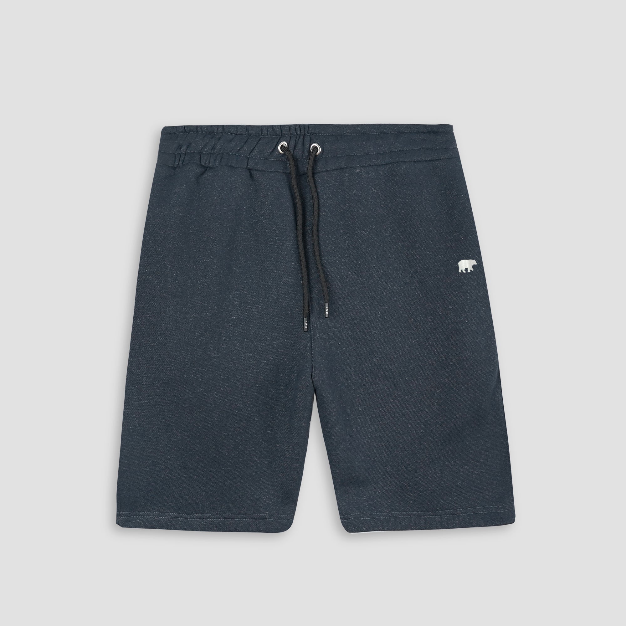 Blue Denim Fleece Shorts XS - Premium Unisex Men's Shorts | LEKSI Pakistan