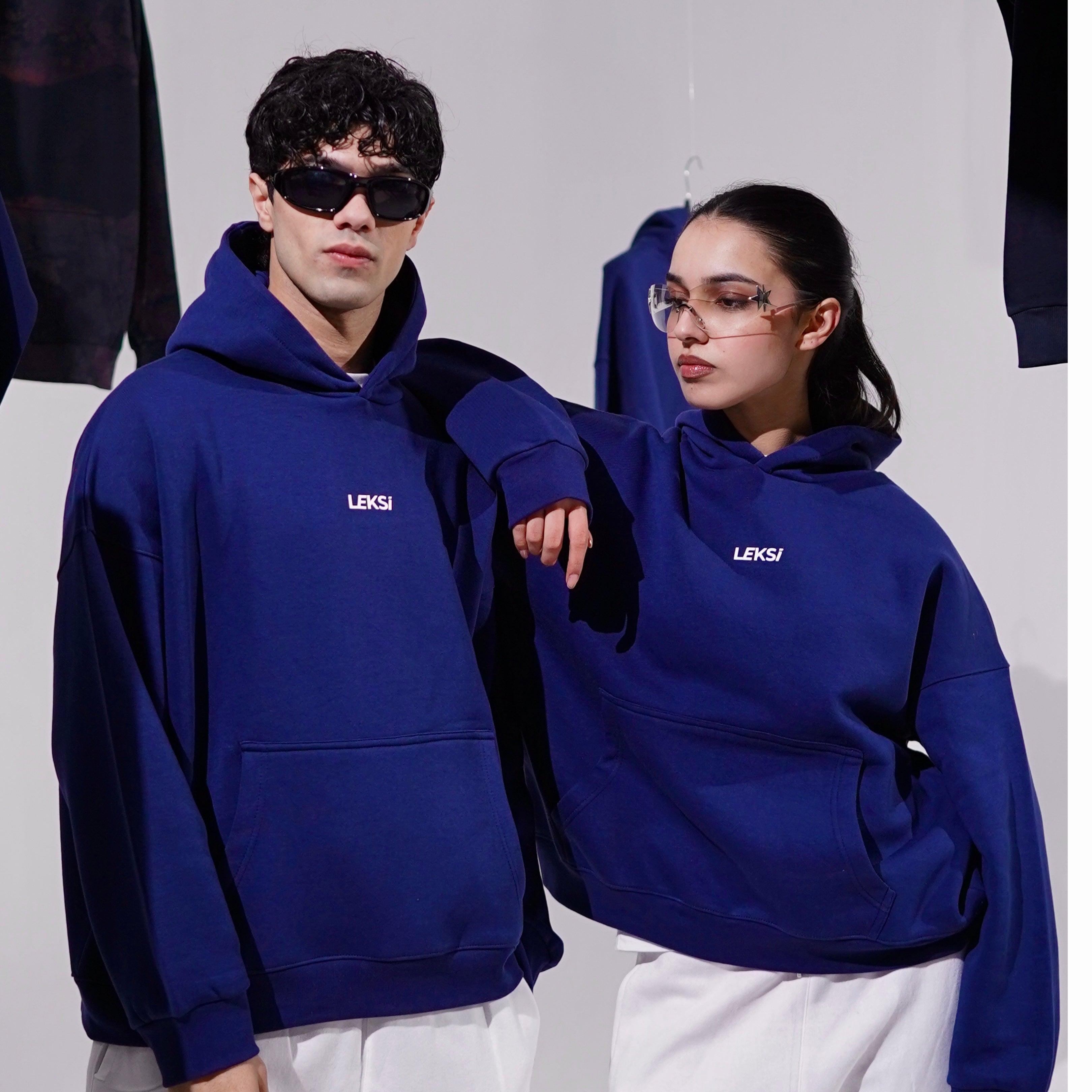 Blue Marine Cloud Hoodie S - Premium Unisex Raglan Hoodie | LEKSI Pakistan