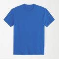Blue Round Neck T-Shirt Unisex S - Premium Unisex | LEKSI Pakistan