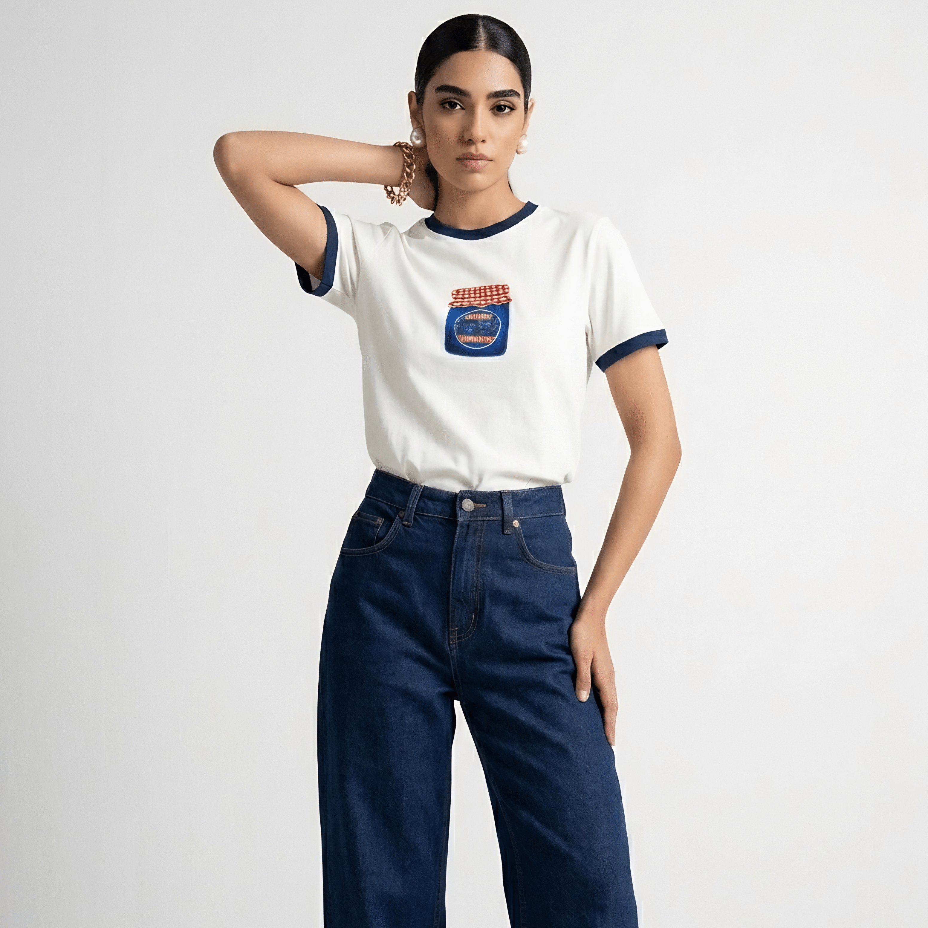 Blueberry Preserve Jam - Women's Graphic Cropped Top XXS - Premium Unisex | LEKSI Pakistan