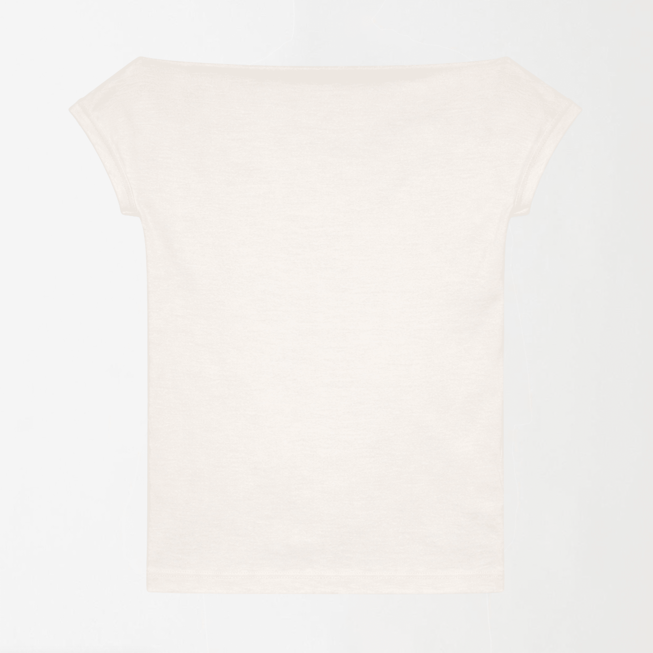 Boat Neck Ribbed Top XS - Premium Unisex Square Neck | LEKSI Pakistan