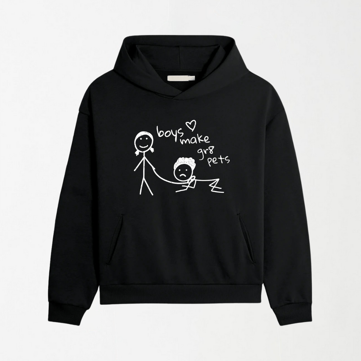 Boys Make Gr8 Pets - Graphic Hoodie S - Premium Unisex | LEKSI Pakistan
