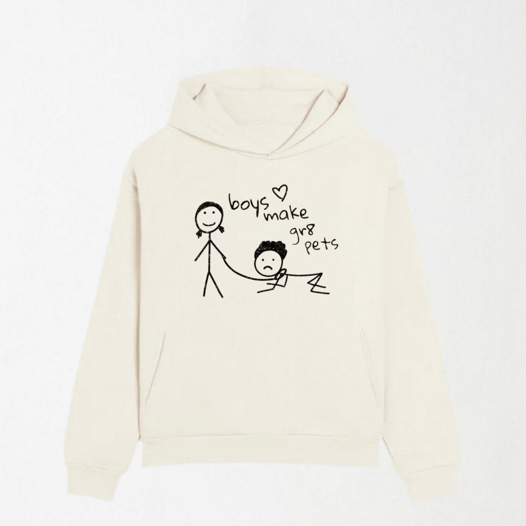 Boys Make Gr8 Pets - Graphic Hoodie S - Premium Unisex | LEKSI Pakistan