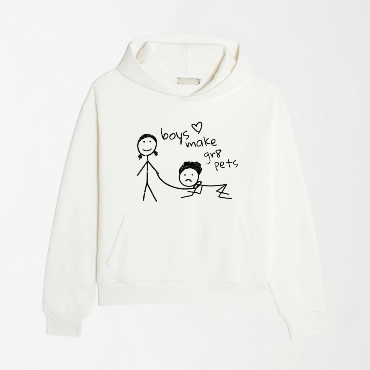 Boys Make Gr8 Pets - Graphic Hoodie S - Premium Unisex | LEKSI Pakistan