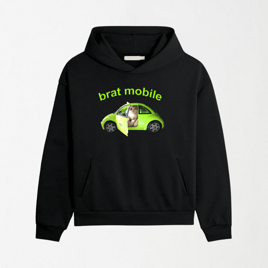 Brat Mobile - Graphic Hoodie S - Premium Unisex | LEKSI Pakistan