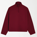 Burgundy Unisex Pique Quarter Zip XS - Premium Unisex Quarter Zips | LEKSI Pakistan