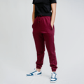 Burgundy Unisex Sweatpants - French Terry (Summer - Friendly) XS - Premium Unisex Sweatpants | LEKSI Pakistan