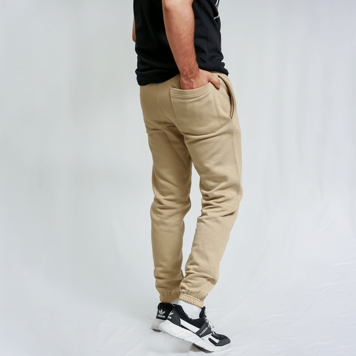 Camel Unisex Sweatpants - Fleece (Winter-Friendly) XS - Premium Unisex Sweatpants | LEKSI Pakistan