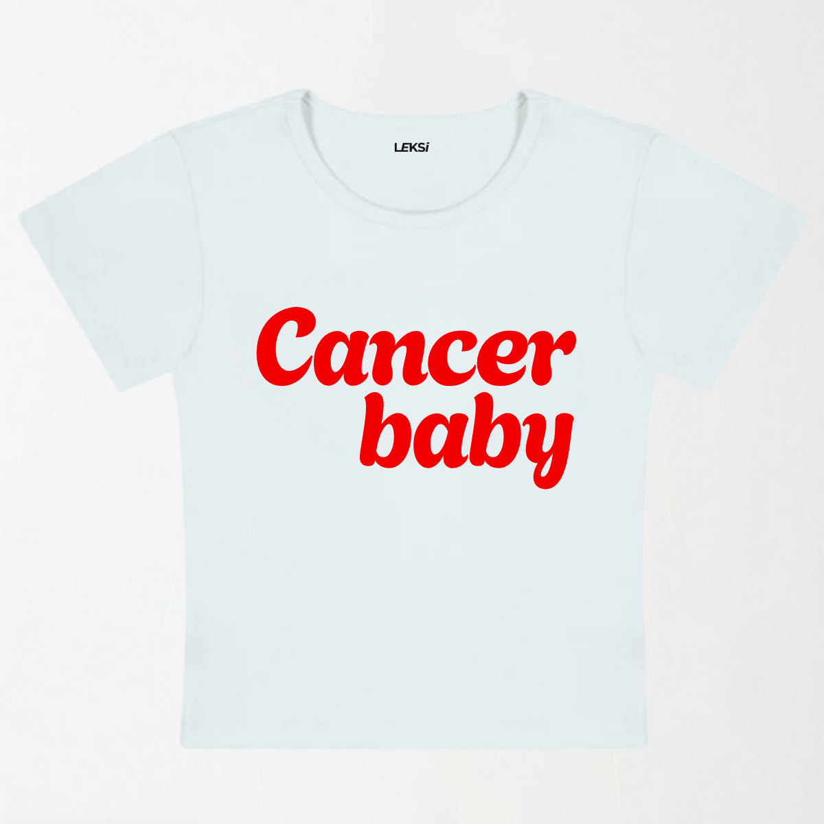 Cancer Baby Y2K Baby Tee XXS - Premium Unisex | LEKSI Pakistan