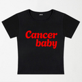 Cancer Baby Y2K Baby Tee XXS - Premium Unisex | LEKSI Pakistan