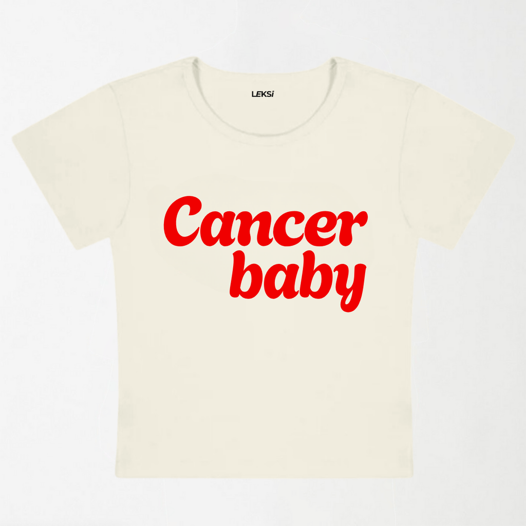 Cancer Baby Y2K Baby Tee XXS - Premium Unisex | LEKSI Pakistan