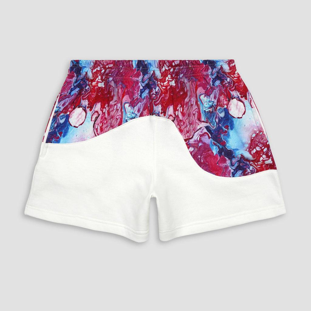 Candyfloss Panel Women's Shorts XS - Premium Unisex | LEKSI Pakistan